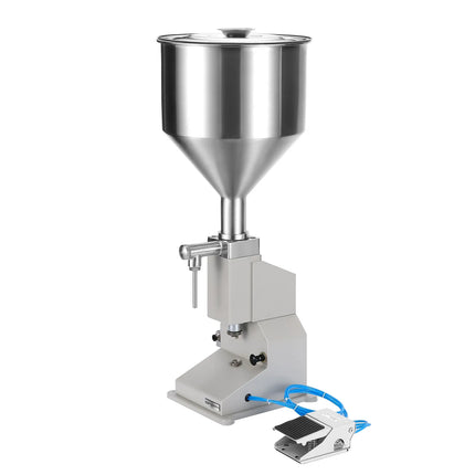 GGM Gastro Commercial Pneumatic Liquid & Paste Filling Machine - with foot pedal - for liquids & pastes - 5-50ml