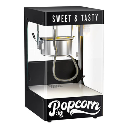 GGM Gastro Commercial Popcorn Machine - 1.31kW - 5kg/h - with 1 kettle - Black