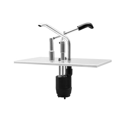 GGM Gastro Commercial Sauce Dispenser with Pump - suitable for GN 1/3 containers - Stainless steel - 325x176x350mm - adjustable dose