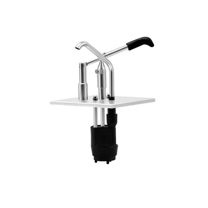 GGM Gastro Commercial Sauce Dispenser with Pump - suitable for GN 1/6 containers - Stainless steel - 180x390mm - adjustable dose
