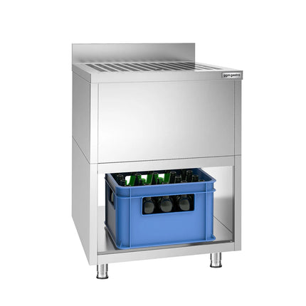 GGM Gastro Commercial Sink Cabinet - 600x600mm - 1 bowl