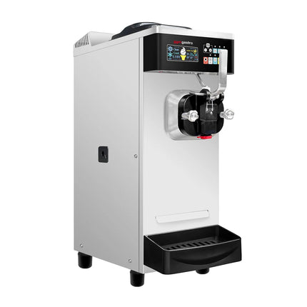 GGM Gastro Commercial Soft Serve Ice Cream Machine - 20-26L/h - 1.6kW - for 1 flavour - Tabletop unit - Pre-Cooling