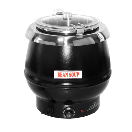 GGM Gastro Commercial Soup Kettle - 10L - Black