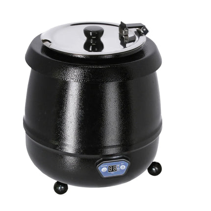GGM Gastro Commercial Soup Kettle - 9L - Digital - Black
