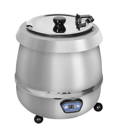 GGM Gastro Commercial Soup Kettle - 9L - Digital - Stainless Steel