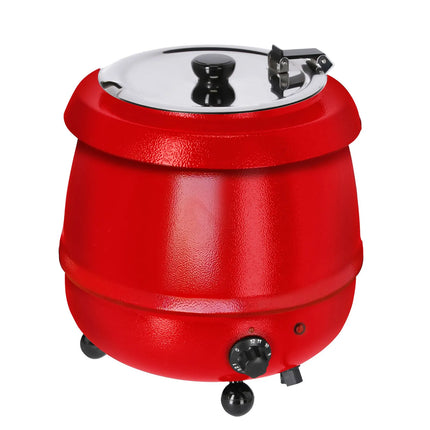 GGM Gastro Commercial Soup Kettle - 9L - Red