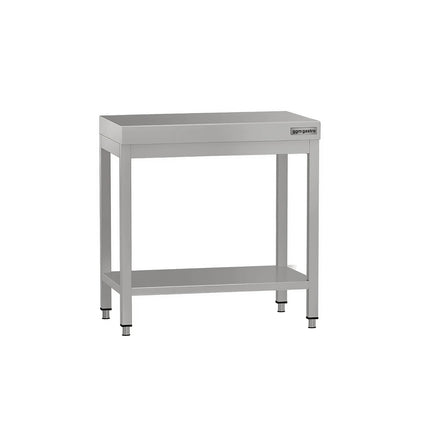 GGM Gastro Commercial Stainless Steel Centre Table ECO - 600x600mm - with Undershelf
