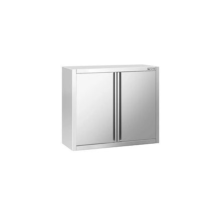 GGM Gastro Commercial Stainless Steel Wall Cabinet / Kitchen Cupboard PREMIUM - 800x400x800mm - with Hinged Doors