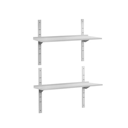 GGM Gastro Commercial Stainless Steel Wall Shelf ECO - 1400x300mm - 2 Tiers