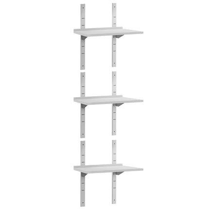 GGM Gastro Commercial Stainless Steel Wall Shelf ECO - 600x300mm - 3 Tiers
