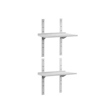 GGM Gastro Commercial Stainless Steel Wall Shelf ECO - 600x400mm - 2 Tiers