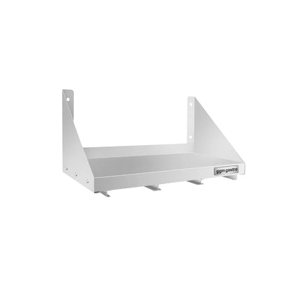GGM Gastro Commercial Stainless Steel Wall Shelf for Containers 3x GN 1/6 - 600x300mm - with Single Tier