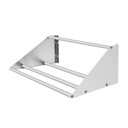 GGM Gastro Commercial Stainless Steel Wall Shelf for Dishwasher Racks 500x500mm - 559x457mm - with Single Tier