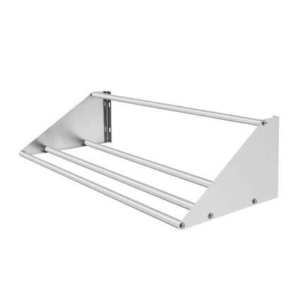 GGM Gastro Commercial Stainless Steel Wall Shelf for Dishwasher Racks 500x500mm - 1067x457mm - with Single Tier