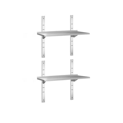 GGM Gastro Commercial Stainless Steel Wall Shelf PREMIUM - 1000x400mm - 2 Tiers