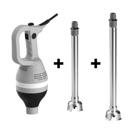 GGM Gastro Commercial Stick Blender - with Detachable 350&450mm Shafts - 430W - Single Speed