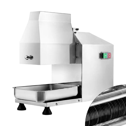 GGM Gastro Commercial Tabletop Electric Meat Strip Cutter – 4 mm strip width - 350 W - AISI 304 stainless steel