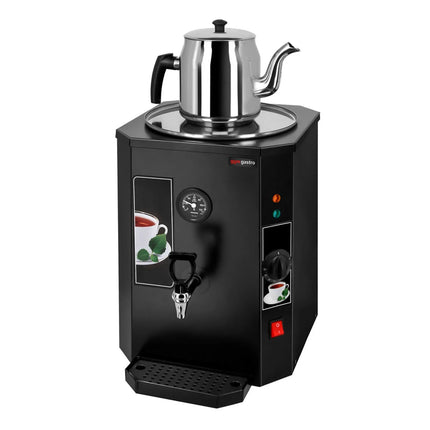 GGM Gastro Commercial Tea Urn Manual Fill - 13 Litres - 2 kW - with 1 teapot