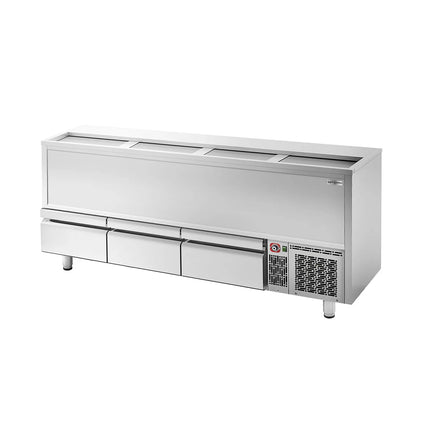 GGM Gastro Commercial Top Loading Bottle Cooler - Stainless steel - 620L