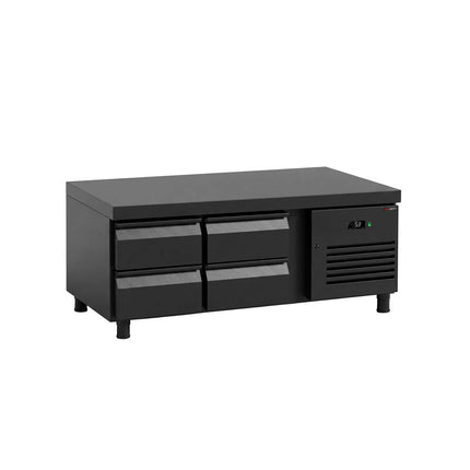 GGM Gastro Commercial Undercounter Fridge - +2 to +8°C - 1600mm - 4 Drawer - 4x GN 1/1