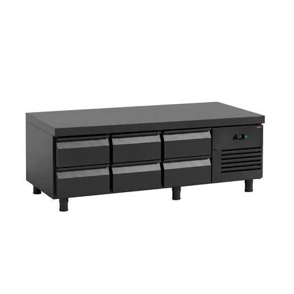 GGM Gastro Commercial Undercounter Fridge - +2 to +8°C - 2000mm - 6 Drawer - 6x GN 1/1