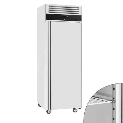 GGM Gastro Commercial Upright Freezer Stainless steel ECO - 400L - with 1 door