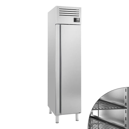 GGM Gastro Commercial Upright Freezer Stainless steel PREMIUM PLUS - GN 1/1 - 325L - with 1 door