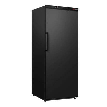 GGM Gastro Commercial Upright Fridge ECO - 293L - Single Door - Black