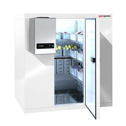 GGM Gastro Commercial Walk-In Cold Room - 1200x2100mm - 3,70m³ (3700L) - incl. Integral Refrigeration Unit