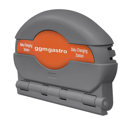 GGM Gastro Commercial Wall-Mounted Changing Table – Horizontal - 860x500mm - Grey - 20 kg