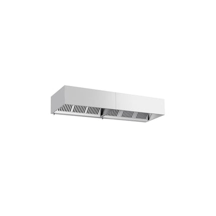 GGM Gastro Commercial Wall-Mounted Extraction Canopy – 3000mm – with Baffle Filters & Lighting