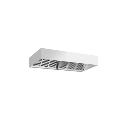 GGM Gastro Commercial Wall-Mounted Extractor Hood – 3000mm – with Baffle Filters & Lighting