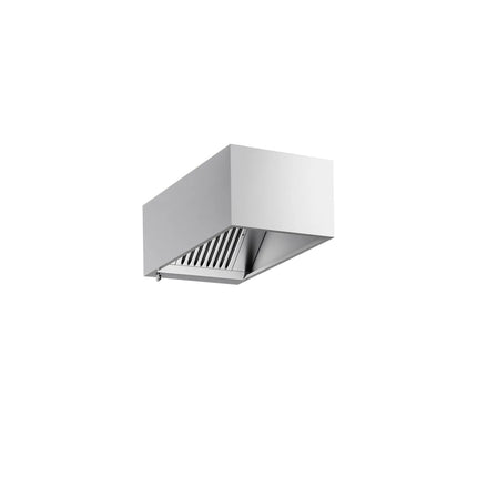 GGM Gastro Commercial Wall-Mounted Extractor Hood – 800mm – with Baffle Filters & Lighting