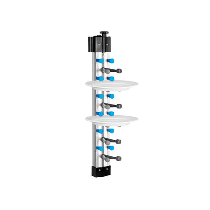 GGM Gastro Commercial Wall-Mounted Plate Rack - up to 6 Plates - Ø 16-32cm - Height: 575mm
