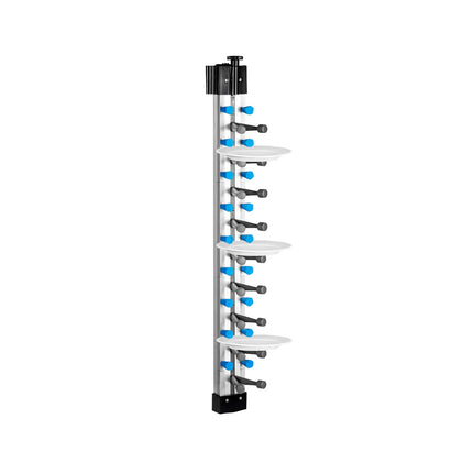 GGM Gastro Commercial Wall-Mounted Plate Rack - up to 9 Plates - Ø 16-32cm - Height: 810mm