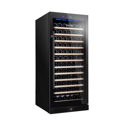 GGM Gastro Commercial Wine Fridge ECO - Stainless Steel - Freestanding - Single Zone - 350L - max. 127 bottles