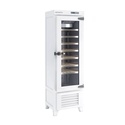 GGM Gastro Commercial Wine Fridge - Pine Door - Freestanding - Single Zone - 265L - max. 42 bottles