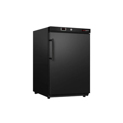 GGM Gastro Compact Commercial Upright Fridge ECO - 115L - Single Door - Black
