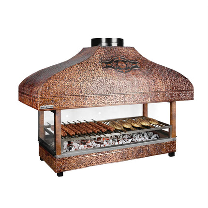GGM Gastro Copper Charcoal Grill - 1200mm