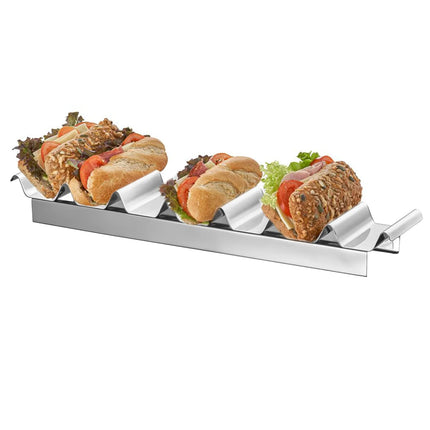 GGM Gastro Countertop Ambient Display Cabinet - 7 Shelves - Stainless Steel
