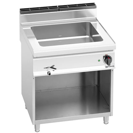 GGM Gastro Countertop Bain Marie - 2x GN 1/1 - 2,4 kW - with Drain Tap