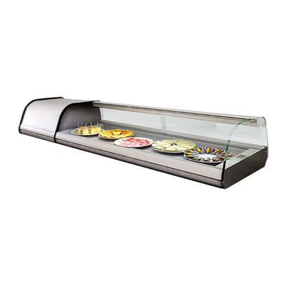 GGM Gastro Countertop Display Fridge PREMIUM PLUS - 1268x410mm - 4x GN 1/3