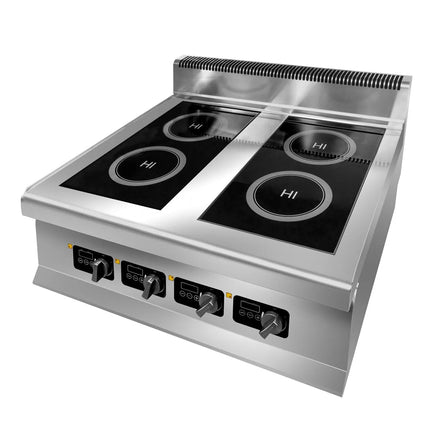 GGM Gastro Countertop Induction Hob - 12kW - 4 zones