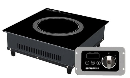 GGM Gastro Countertop Induction Hob - 3.5kW - 1 zone - built-in
