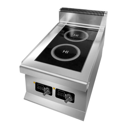 GGM Gastro Countertop Induction Hob - 6kW - 2 zones