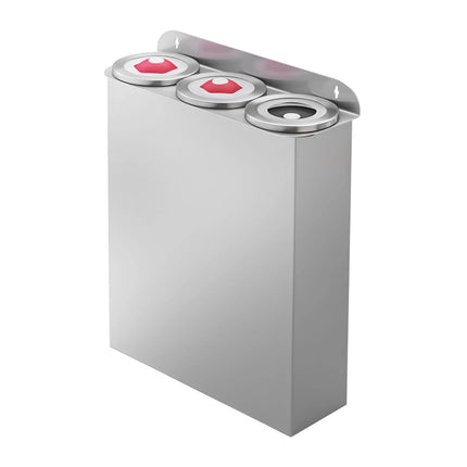 GGM Gastro Cup Dispenser & Double Lid Dispenser - Plastic - Wall-Mounted Version
