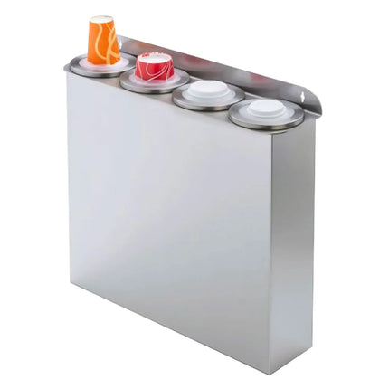 GGM Gastro Cup Dispenser & Double Lid Dispenser - Plastic - Wall-Mounted Version