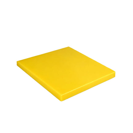 GGM Gastro Cutting/Chopping board with anti-slip feet - 325x530mm - HACCP compliant - Yellow
