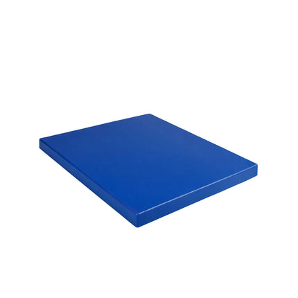 GGM Gastro Cutting/Chopping board with anti-slip feet - 325x530mm - HACCP compliant - Blue