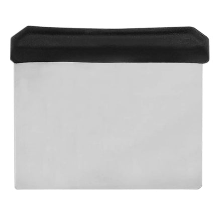 GGM Gastro Dao Nạo Bột - Lưỡi Thép Không Gỉ - 120x85mm - Đen - Cán Nhựa